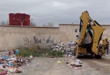 صورة خنشلة / مصالح البلدية تطلق حملة تنظيف واسعة للقضاء على النقاط السوداء عبر أحياء عاصمة الولاية‎‎