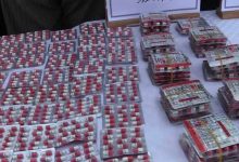 صورة العاصمة/ حجز  قرابة (04) كلغ من الكيف المعالج و (36250) قرص مؤثر عقلي خلال شهر افريل